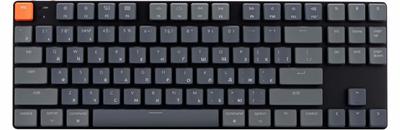 Клавіатура бездротова Keychron K1SE 87 Key RGB WL Gateron Blue USB Black (K1SEH2_KEYCHRON)