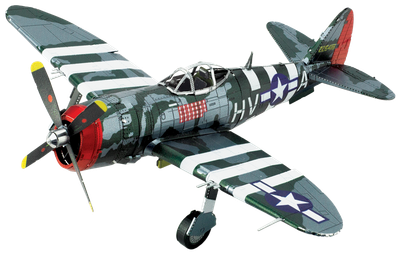 Металлический 3D конструктор "Истребитель P-47 Thunderbolt", Metal Earth, ME1002
