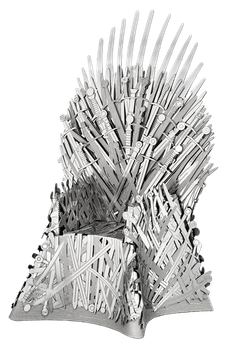 Металлический 3D конструктор "Game of Thrones - Iron Throne", Metal Earth, ICX122