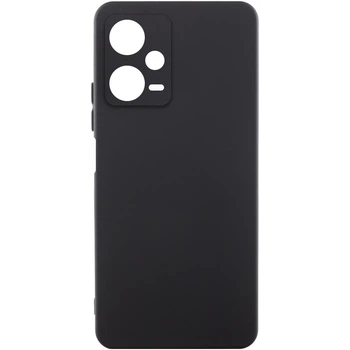 Чехол Silicone Cover Ummi Lakshmi Full Camera (AA) для Xiaomi Redmi Note 12 Pro 5G (Черный / Black) (236325)