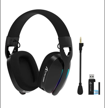 Геймерська бездротова (Bluetooth + 2,4G) гарнітура Attack Shark L90 RGB, 7.1 PC/PS4/PS5/Switch/Xbox
