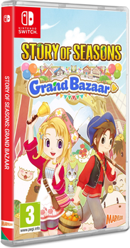 Гра Nintendo Switch Story of Seasons Grand Bazaar (Картридж) (5060540772824)