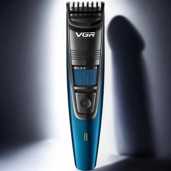 Триммер для бороды и волос VGR V-052 регулировка высоты универсальная насадка USB-зарядка