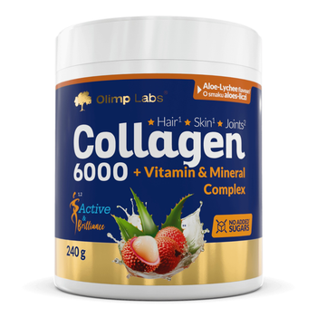 Коллаген Olimp Collagen 6000 Active Beef 400g (Aloe-lychee)