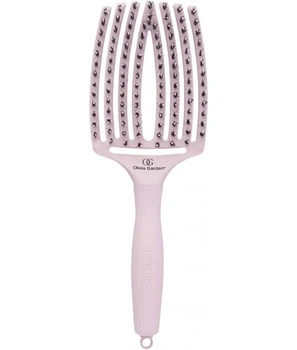 Щетка массажная Olivia Garden Finger Brush Combo Pastel Pink Large