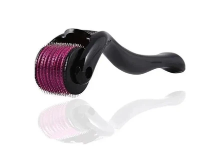 Mезороллер для кожи Derma Roller 540 микро иголочек, Дермароллер массажер портативный