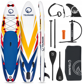 Надувна SUP дошка TSUNAMI 320 см з веслом Bolt (P-5907739314253)