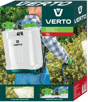 Обприскувач ручний Verto 15 л 15G507 (5902062037299)