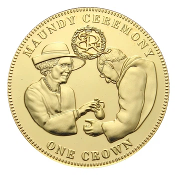 Монета Тристан-да-Кунья 1 крона 2012 «Королевская церемония» UNC