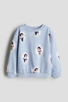 Світшот для дівчинки H&M 104 блакитний Білосніжка