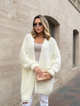 Fashions • Кардиган женский Алиса Fashions 46-60 молоко (209-нс)