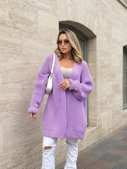 Fashions • Кардиган женский Алиса Fashions 46-60 сирень (209-нс)
