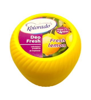 Освіжувач повітря гелевий Kolorado Deo Fresh Лимон 150 г.