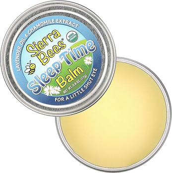 Бальзам для спокійного сну Sierra Bees Sleep Time Balm Лаванда та Ромашка 17 г (898220014057)