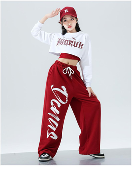 Детский спортивный костюм для хип-хопа Bet Lucky рост 150 (1400-red-150)