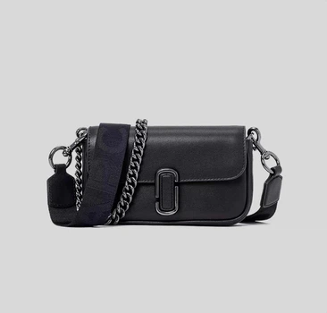 Женская сумка Marc Jacobs The J Marc Mini Bag Black Gunmetal H967L03FA22 черная