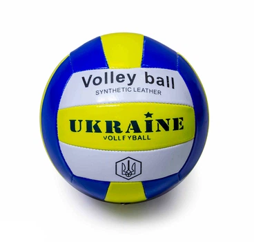 Воллейбольный мяч Li Ping Ukraune (Розмер 5) Желто-Синий 0022-41
