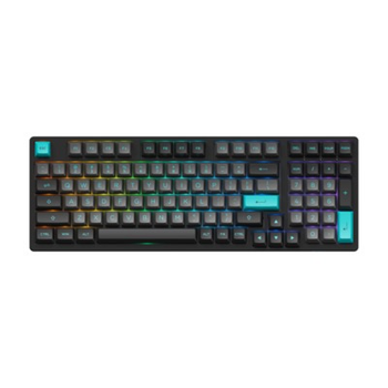 Akko 3098B Black&Cyan CS Silver EN/UKR RGB