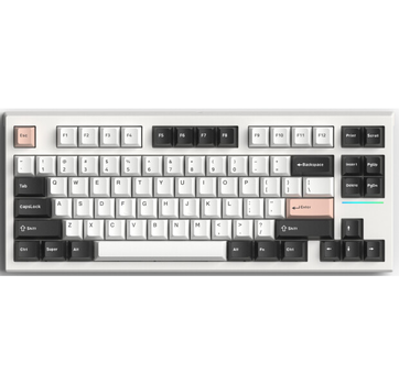 FL ESPORTS FL750 CPM Wireless Gateron PRO Yellow (FL750CPM-1503) White/Black