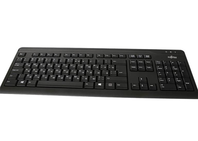 Клавіатура Fujitsu KB410 USB Black RU/US (S26381-K511-L419)