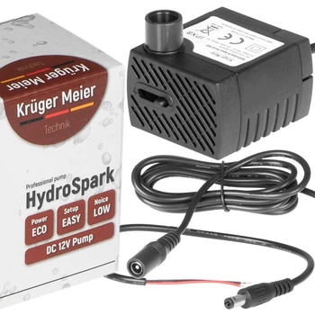 Помпа подъемная Kruger Meier HydroSpark 350 - мини насос 12V, 220 л/ч