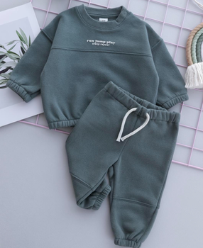 Теплый костюм на флисе от H&M 68см (3565-68)