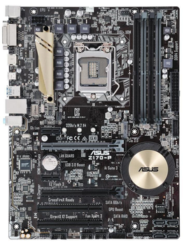 Материнська плата ASUS Z170-P (Z170-P) (Socket 1151, Intel Z170, ATX) Б/в