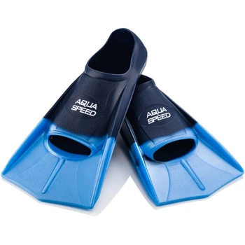 Ласты детские TRAINING FINS Aqua Speed 137-02-31-32 голубой, темно-синий, размер 31-32