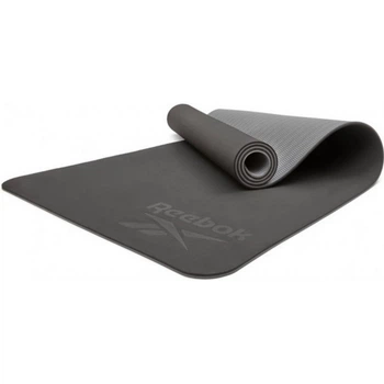 Двусторонний коврик для йоги Double Sided Yoga Mat Reebok RAYG-11042BKGR