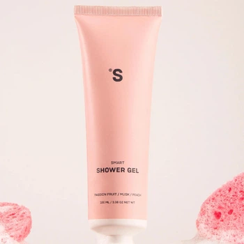 Гель для душа Sister's Aroma Smart Shower Gel с ароматом маракуйи, мускуса и персика для увлажнения тела, 100 мл