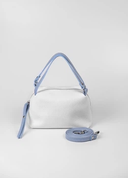 Сумка с двумя ручками легкая белая через плечо ARTiS Bags 1669 9181-30