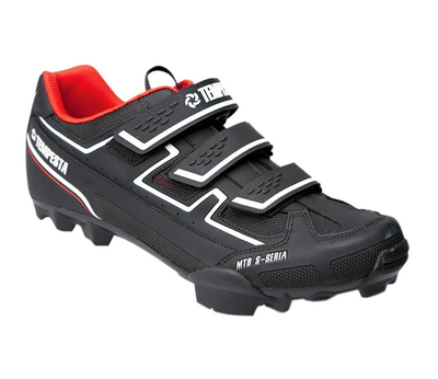 Туфлі велосипедні Tempesta SIGMA M 41 (8.5US) Black/red (TCSh15U2A) V