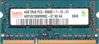 Пам'ять Hynix 4Gb SO-DIMM DDR3 1066 MHz (HMT451S6MMR8C-G7)