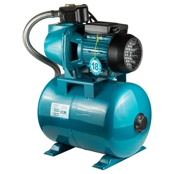 Насосна станція Aquatica JETa100A5/UA 1.1 кВт Hmax 55 м Qmax 60 л на хв самовсмоктувальний насос 24 л Блакитна (33-102-775093/24)