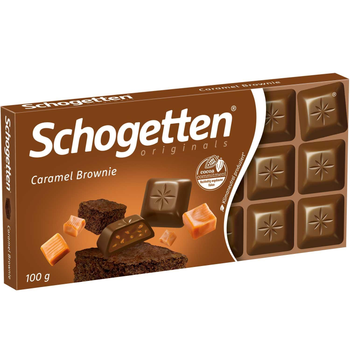 Шоколад Schogetten Caramel Brownie 100 г