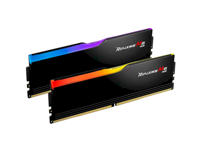 Пам'ять для настільних комп'ютерів G.Skill 64 GB (2x32GB) DDR5 6000 MHz Ripjaws M5 RGB Black (F5-6000J3040G32GX2-RM5RK)