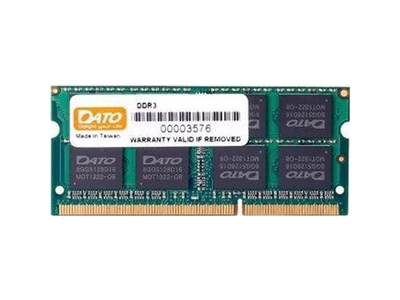 Модуль пам'яті Dato SO-DIMM DDR3 1600MHz 8GB (DT8G3DSDLD16)
