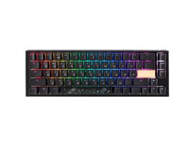 Клавіатура Ducky One 3 SF Cherry MX Red RGB UA USB Black (DKON2167ST-RUAPXCLAWSC1)