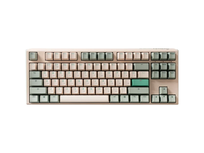 Клавіатура Ducky One 3 TKL Cherry MX Red UA USB Cream (DKON2187-RUAPXМAEGGC1)