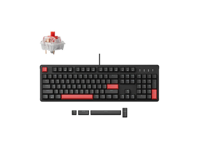 Клавіатура Lemokey X3 Keychron Red Hot-Swap Black (X3-H1-UA)