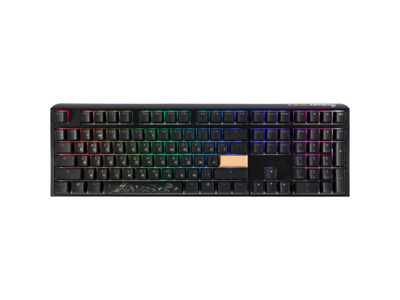 Клавіатура Ducky One 3 Cherry MX Blue RGB UA USB Black (DKON2108ST-CUAPXCLAWSC1)