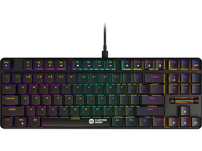 Клавіатура Canyon Cometstrike GK-50 RGB TKL (CND-SKB50-US)