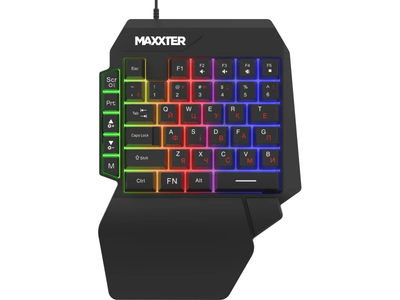 Клавіатура Maxxter KBG-OH-01B-UA Black