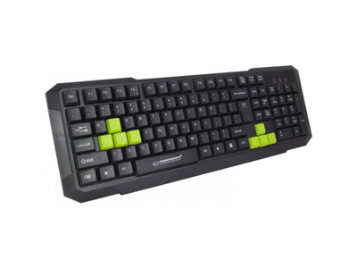 Клавіатура Esperanza EGK102 USB Green (EGK102GUA)