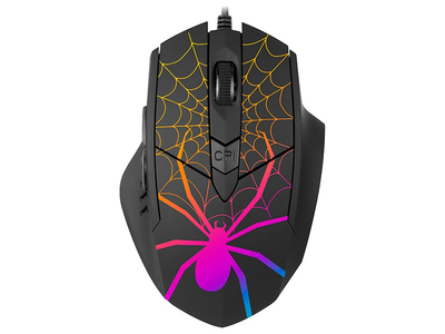 Миша Tracer GameZone Black Widow RGB (TRAMYS47360)