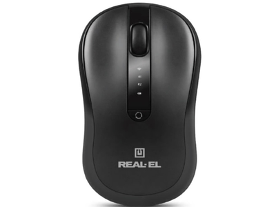 Миша REAL-EL RM-450 W Black (EL123200046)