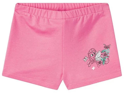 Шорти Lupilu дитячі на дівчинку з малюнком єдиноріг My little pony 110-116 см (4-6 років) рожеві