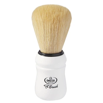 Помазок для гоління Omega S10049 S-Brush white.