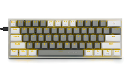 Клавиатура E-YOOSO Z11 Grey-White Механичиская Игровая Проводная