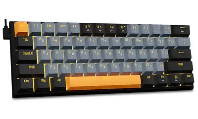 Клавиатура E-YOOSO Z11 Grey-Black Механичиская Игровая Проводная